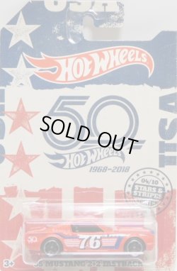 画像1: 2018 WALMART EXCLUSIVE STARS AND STRIPES COLLECTION 【'65 MUSTANG 2+2 FASTBACK】RED/MC5