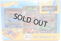 画像1: 2018 HOT WHEELS 10CAR GIFT PACK "50th ANNIVERSARY" 【'55 CHEVY BEL AIR GASSER】　NAVY/MC5 (included MAZDA FURAI)