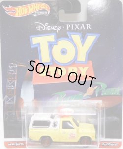 画像1: 2019 RETRO ENTERTAINMENT 【"TOY STORY" PIZZA PLANET TRUCK】FLAT YELLOW/RR(日本未発売）