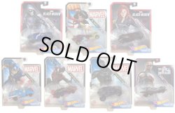 画像1: 【仮予約】PRE-ORDER - 2020 "HW MARVEL"【Eアソート （8個入り）】TASKMASTER/MS. MARVEL/BLACK WIDOW/CAPTAIN AMERICA/MILES MORALES/BLACK PANTHER/FALCON(9月上旬入荷予定）