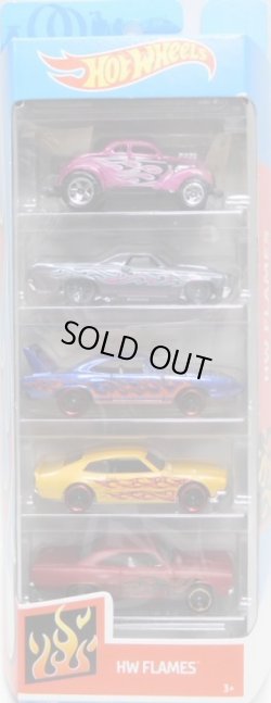 画像1: 2020 5PACK 【HW FLAMES】Pass'n Gasser / '71 El Camino / '70 Plymouth Superbird / '71 Maverick Grabber / '70 Plymouth Roadrunner