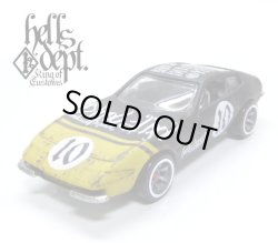 画像1: HELLS DEPT 2020 - カツヌマ製作所 【FERRARI 365 GTB (カスタム完成品）】サビ BLACK-YELLOW/CM6 （送料サービス適用外）