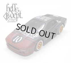 画像1: HELLS DEPT 2020 - カツヌマ製作所 【FERRARI 512M (カスタム完成品）】サビ BLACK-RED/CM6 （送料サービス適用外）