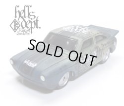 画像1: HELLS DEPT 2020 - カツヌマ製作所 - HOZUKI 【'65 VOLKSWAGEN FASTBACK (カスタム完成品）】グラデ－ション FLAT BLACK-GRAY/RR （送料サービス適用外）