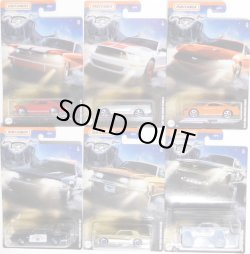 画像1: 2020 WALMART EXCLUSIVE "FORD MUSTANG SERIES"【Bアソート 6種セット】2007 Ford Shelby GT500 G/1968 Ford Mustang/1993 Ford Mustang LX SSP/1968 Ford Mustang GT CS/2019 Ford Mustang Coupe/1965 Ford Mustang GT(予約不可）