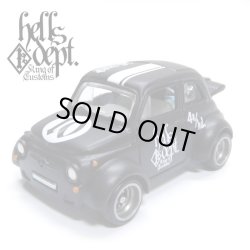 画像1: HELLS DEPT 2020 - カツヌマ製作所 【'60s FIAT 500D MODIFICADO (カスタム完成品）】FLAT BLACK(TOP LINE)/RR （送料サービス適用外）