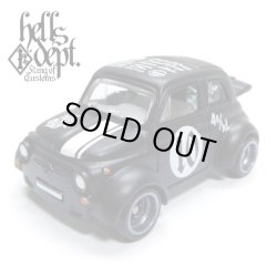 画像1: HELLS DEPT 2020 - カツヌマ製作所 【'60s FIAT 500D MODIFICADO (カスタム完成品）】FLAT BLACK(FRONT LINE-4e)/RR （送料サービス適用外）