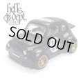 HELLS DEPT 2020 - カツヌマ製作所 【'60s FIAT 500D MODIFICADO (カスタム完成品）】FLAT BLACK(1%)/RR （送料サービス適用外）