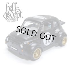 画像1: HELLS DEPT 2020 - カツヌマ製作所 【'60s FIAT 500D MODIFICADO (カスタム完成品）】FLAT BLACK(1%)/RR （送料サービス適用外）