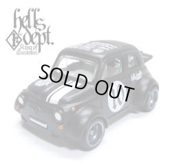 画像1: HELLS DEPT 2020 - カツヌマ製作所 【'60s FIAT 500D MODIFICADO (カスタム完成品）】FLAT BLACK(FRONT LINE-HD)/RR （送料サービス適用外）