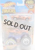 2020 HW MONSTER TRUCKS! 【RODGER DODGER】ORANGE(includes FREE! HOT WHEELS)(NEW FOR 2020）