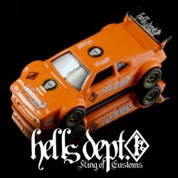 画像1: HELLS DEPT 2020 - DOUBLE LOSER[S] 【"JEGERMEISTER" BMW M1 PROCER (カスタム完成品）】NEON ORANGE/RR （送料サービス適用外）