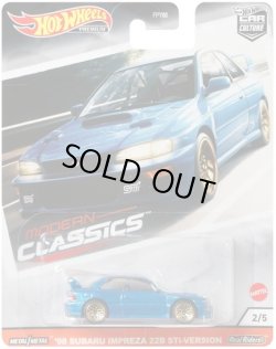 画像1: 2020 HW CAR CULTURE "MODERN CLASSICS"【'98 SUBARU IMPREZA 22B STi-VERSION】BLUE/RR