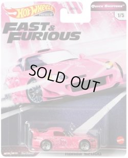 画像1: 2020 HW PREMIUM FAST & FURIOUS "QUICK SHIFTERS"【HONDA S2000】PINK/RR