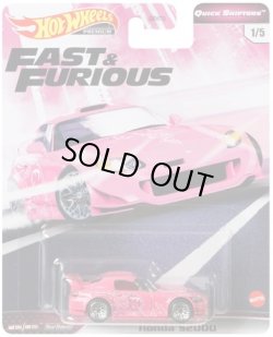 画像1: 2020 HW PREMIUM FAST & FURIOUS "QUICK SHIFTERS"【HONDA S2000】PINK/RR