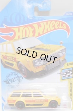 画像1: 【DATSUN BLUEBIRD 510 WAGON】 YELLOW/DD8 (MOMO) (KROGER EXCLUSIVE)(お一人様1点まで) (予約不可)