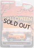 2020 GREENLIGHT HOBBY EXCLUSIVE 【"HALLOWEEN" VOLKSWAGEN PANEL BUS】 ORANGE-BLACK/RR