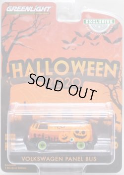 画像1: 2020 GREENLIGHT HOBBY EXCLUSIVE 【"HALLOWEEN" VOLKSWAGEN PANEL BUS】 ORANGE-BLACK/RR