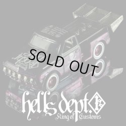 画像1: HELLS DEPT 2020 - DOUBLE LOSER[S] 【"SKULLS" '69 CHEVY PICK UP HELLS CUSTOM (カスタム完成品）】PURPLE-BLACK/RR （送料サービス適用外）