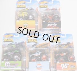 画像1: 2020 HW MONSTER TRUCKS! KROGER EXCLUSIVE 【MONSTER TRUCK RACING 5種セット】DODGE CHARGER R/T/PODIUM CRASHER/PURE MUSCLE/BONE SHAKER/CAMARO