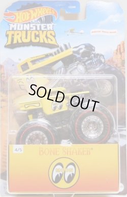 画像1: 2020 HW MONSTER TRUCKS! KROGER EXCLUSIVE 【"MONSTER TRUCK RACING" BONE SHAKER】YELLOW(MOONEYES)(お一人様1点まで）