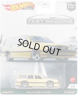 画像1: 2021 HW CAR CULTURE "FAST WAGONS" 【VOLVO 850 ESTATE】YELLOW/RR