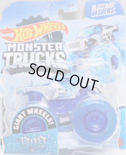 画像1: 2021 HW MONSTER TRUCKS! "BLIZZARD BASHERS"【THE 909 WOLF】 BLUE (予約不可)