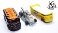 HELLS DEPT 2020 - BOO Pinstriping 【DRAG H-VAN (MOONEYES VW DRAG BUS(LOOSE)付き） (カスタム完成品）】MET.DK.RED （送料サービス適用外）