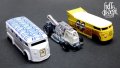 HELLS DEPT 2020 - BOO Pinstriping 【”陶器シリーズ” DRAG H-VAN (MOONEYES VW DRAG BUS(LOOSE)付き） (カスタム完成品）】WHITE（送料サービス適用外）