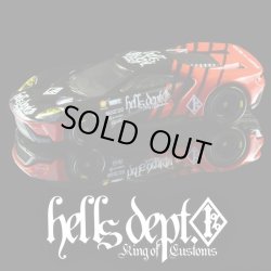 画像1: HELLS DEPT 2021 - DOUBLE LOSER[S] 【"ADVAN風" '17 FORD GT (カスタム完成品）】BLACK-RED/RR （送料サービス適用外）