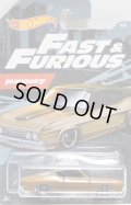 2020 WALMART EXCLUSIVE HW FAST & FURIOUS （ワイルドスピード）【'69 FORD TORINO TALLADEGA】DK.GOLD/DD8(予約不可）