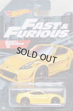 画像1: 2020 WALMART EXCLUSIVE HW FAST & FURIOUS （ワイルドスピード）【NISSAN 370Z】YELLOW/PR5(予約不可）