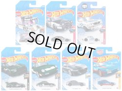 画像1: 【仮予約】PRE-ORDER 【HOT WHEELS ベーシック　単品7種セット (国内流通版)】ライジン・エクスプレス/トヨタ AE86 スプリンター トレノ/マツダ RX-3/2018 ベントレーコンチネンタル GT3/'96 ポルシェ　カレラ/2020 ジャガー Fタイプ/'89 ポルシェ 944ターボ (4月末入荷予定）