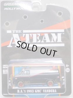 画像1: 2020 GREENLIGHT HOLLYWOOD "A-TEAM" SERIES 【B.A.'S 1983 GMC VANDURA】 BLACK-GRAY/RR