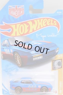 画像1: 【"URBAN OUTLAW"'89 PORSCHE 944 TURBO】FLAT BLUE/J5