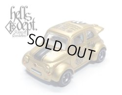 画像1: HELLS DEPT 2021 - カツヌマ製作所 【'60s FIAT 500D (カスタム完成品）】FLAT GOLD/RR （送料サービス適用外）