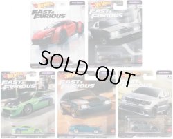 画像1: 【送料無料】【仮予約】PRE-ORDER - 2021 HW PREMIUM  FAST & FURIOUS 【Lアソート"FAST STARS" (10個入り）】(お取り置き不可）(6月下旬入荷予定）