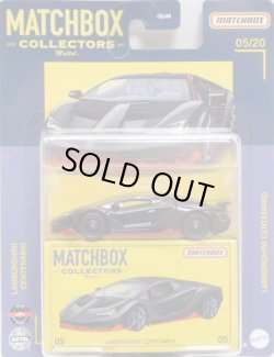 画像1: 2021 MATCHBOX COLLECTORS　【LAMBORGHINI CENTENARIO】BLACK/RR