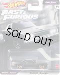 2021 HW PREMIUM FAST & FURIOUS "FAST STARS" 【DODGE CHARGER】FLAT BLACK/RR