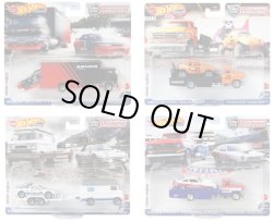 画像1: 【送料無料】HW CAR CULTURE - TEAM TRANSPORT 【Mアソート (4個入り）】Nissan Skyline GT-R (BNR32)/'74 Cheverolet Vega Pro Stock/Ford RS200/VOLKSWAGEN "BAJA BUG"