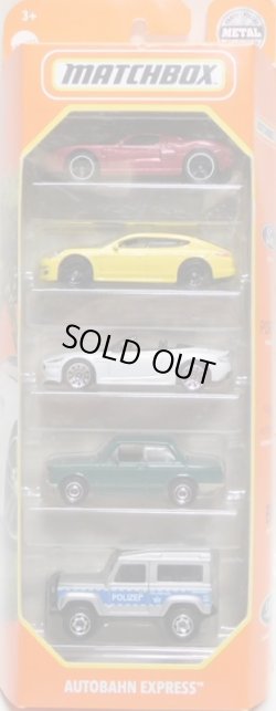 画像1: 2021 MATCHBOX 5PACK 【AUTOBAHN  EXPRESS】2005 Ford GT/Porsche Panamera/Aston Martin DBS Volante/1969 BMW 2002/Land Rover Ninety