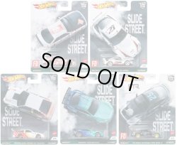 画像1: 2021 HW CAR CULTURE 【Eアソート SLIDE STREET (5種セット）】'20 TOYOTA GR SUPRA/NISSAN SILVIA (S14)/TOYOTA AE86 SPRINTER TRUENO/PANDEM SUBARU BRZ/'20 FORD MUSTANG RTR SPEC 5