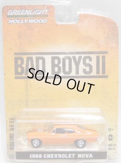 画像1: 2021 GREENLIGHT HOLLYWOOD SERIES 31 【1969 CHEVROLET NOVA】 ORANGE/RR (BAD BOYS II) 