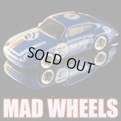 画像1: MAD WHEELS (マッドホイール） 【"ROTHMANS-LIKE " '96 PORSCHE CARRERA (カスタム完成品)】WHITE-BLUE/RR（送料サービス適用外） 