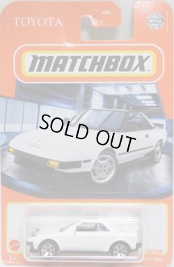 画像1: 2021 【1984 TOYOTA MR2】(HEADLIGHTS UP) WHITE (NEW CAST)