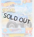 2021 HW MONSTER TRUCKS! 【HOT WHEELS DELIVERY(DAIRYDELIVERY)】 BLUE (includes RE-CRUSHABLE CAR)(予約不可）