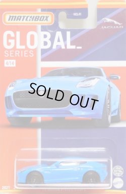 画像1: 2021 MATCHBOX GLOBAL SERIES 【'15 JAGUAR F-TYPE COUPE】BLUE(予約不可）