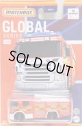 2021 MATCHBOX GLOBAL SERIES 【SCANIA P 360 FIRE TRUCK】RED (予約不可）