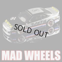 画像1: MAD WHEELS (マッドホイール） 【"GAZELLE S15" NISSAN SILVIA (S15) (カスタム完成品)】BLACK-SILVER/RR（送料サービス適用外） 