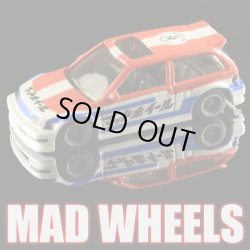 画像1: MAD WHEELS (マッドホイール） 【"Freddie EF CIVIC" '90 HONDA CIVIC EF (カスタム完成品)】WHITE-RED/RR（送料サービス適用外） 